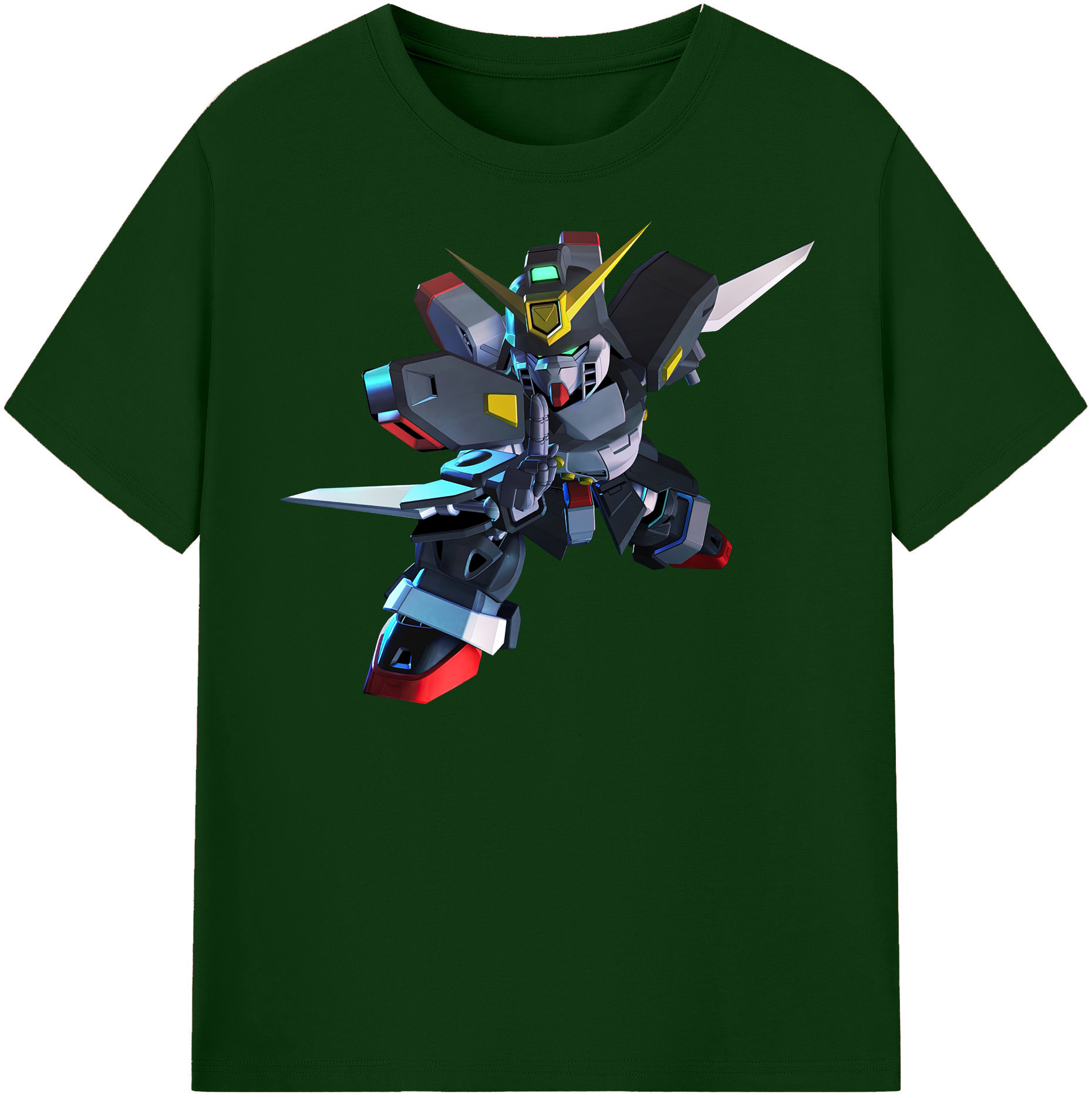 （画像用） 機動戦士ガンダム Mobile Suit Gundam 綿100％半袖Tシャツ（フロントプリント）